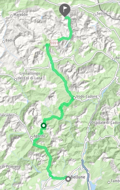 Dolomites Map