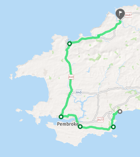 Pembrokeshire Coast Map