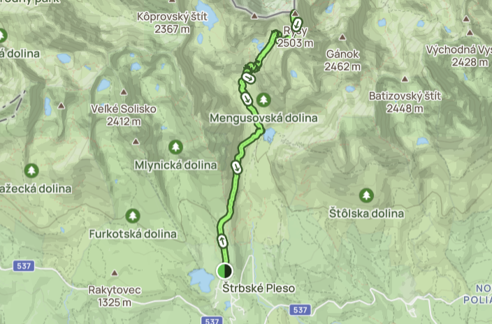 Rysy Map